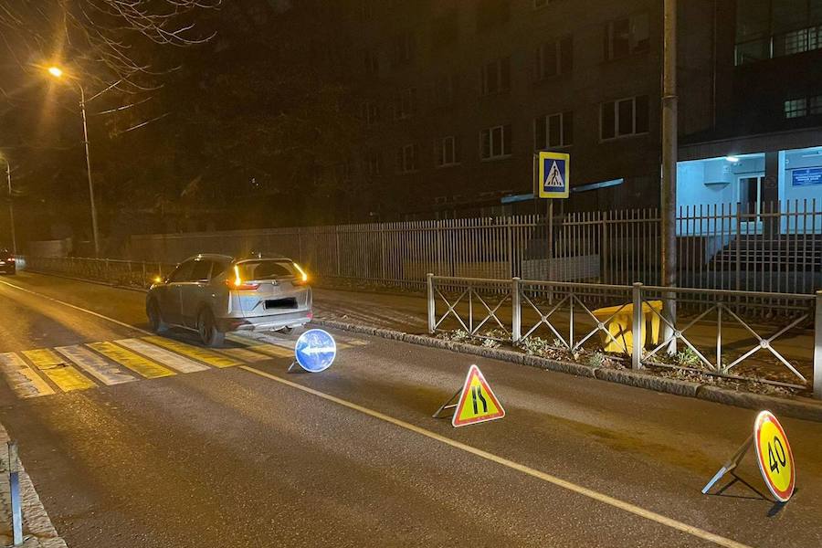 «Резко вышел на переход»: на Озерной сбили школьника (фото)