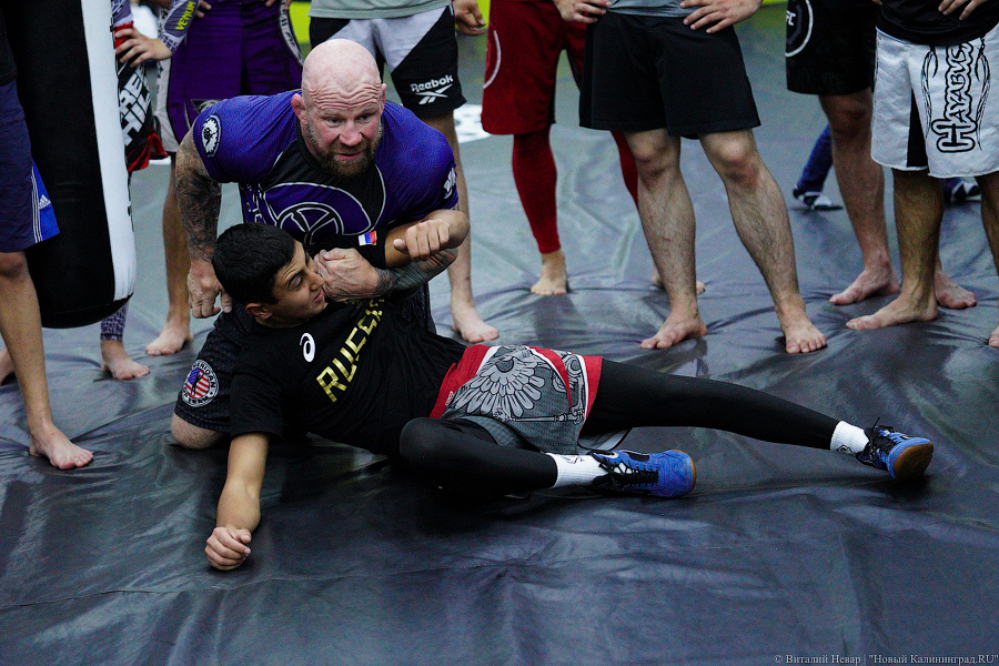 Крёстный отец смешанных единоборств: Джефф Монсон дал мастер-класс в Калининграде (фото)