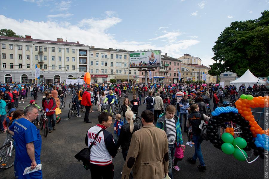 Распогодилось: что было на четвёртом калининградском «Дне колеса» (видео)