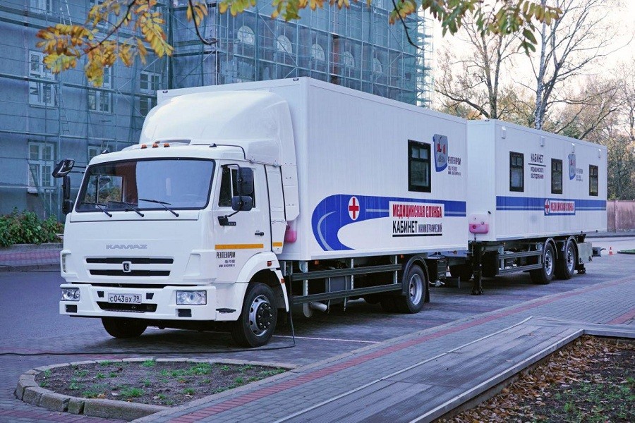Областные власти приобрели поликлинику на колесах за 22 млн рублей