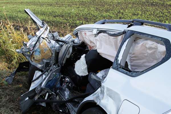 Под Эльблонгом разбился «Ленд Крузер» из Калининграда (фото)