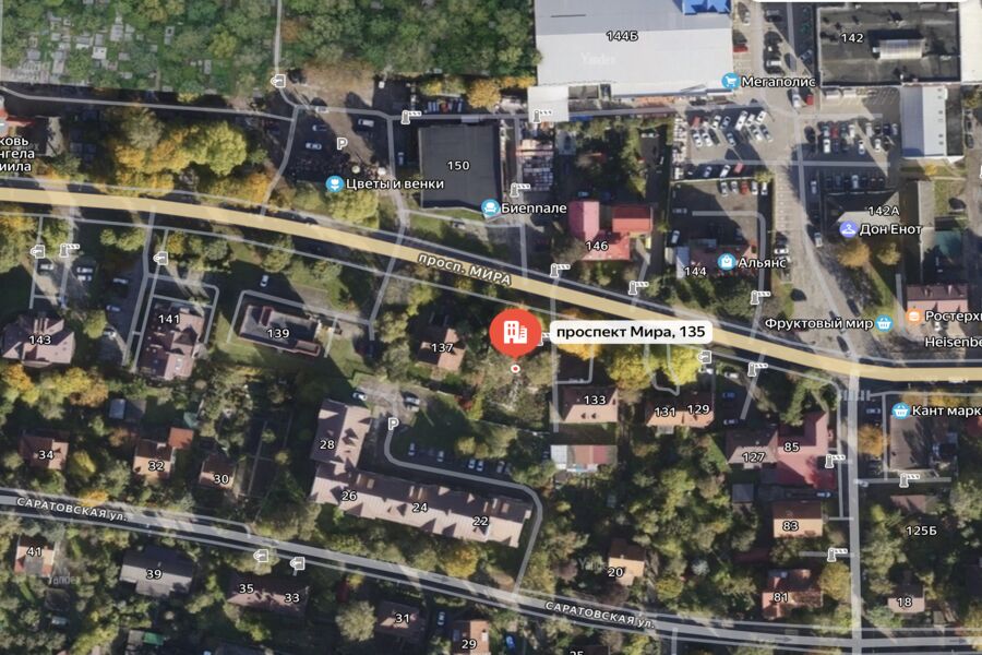 Изображение: «Яндекс Карты»