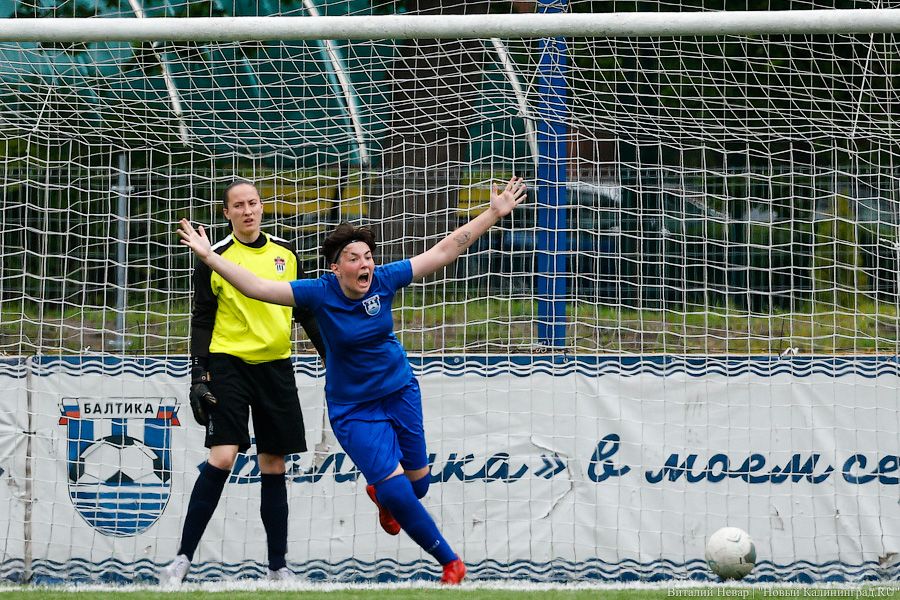 Голкиперка, форвардка: женская «Балтика» дебютировала на Кубке России (фото)