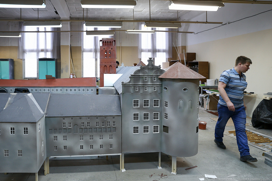 Построить Кёнигсберг за 4 месяца: как собирают макет Королевского замка