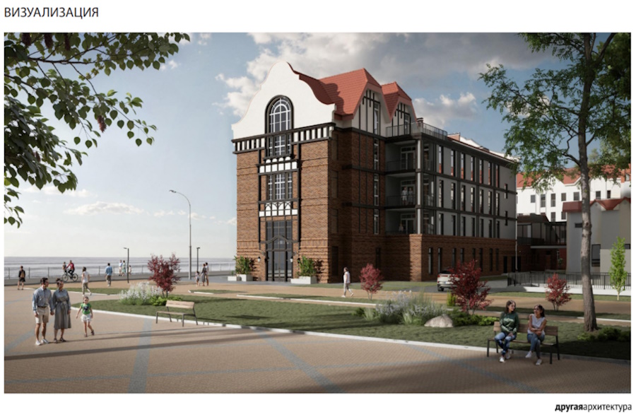 В Зеленоградске рядом с «Самбией» планируют построить пятиэтажный отель (фото)