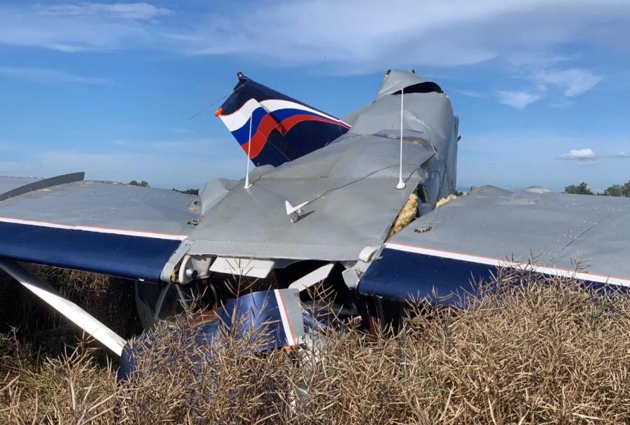 Минздрав рассказал о состоянии пострадавших при крушении самолета под Калининградом