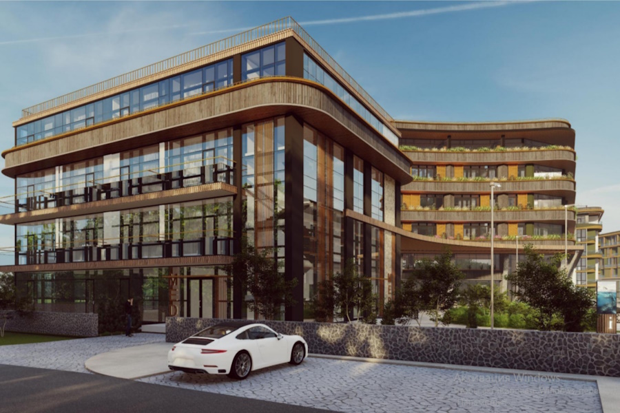 В пос. Лесное на берегу моря планируют построить комплекс апартаментов и отелей (фото)