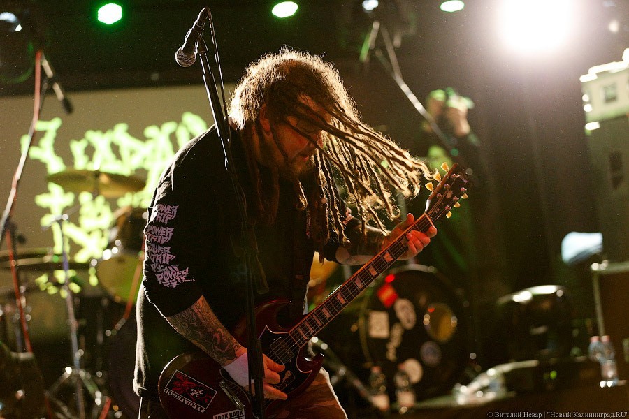 Мощно и яростно: в Калининграде выступили британцы Napalm Death