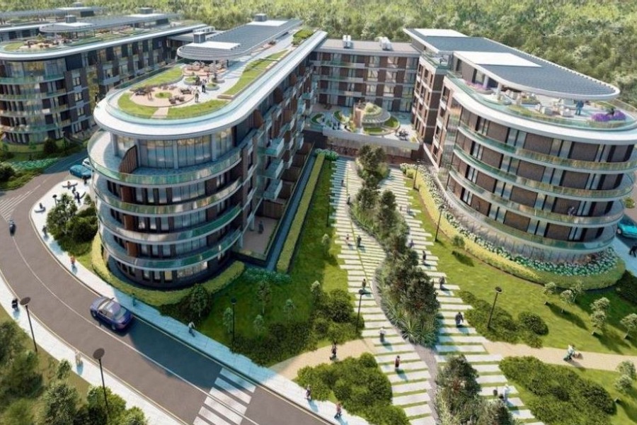 Одобренный вариант комплекса на месте отеля