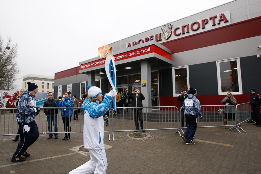 Гори-гори ясно: в Калининграде прошла эстафета паралимпийского огня