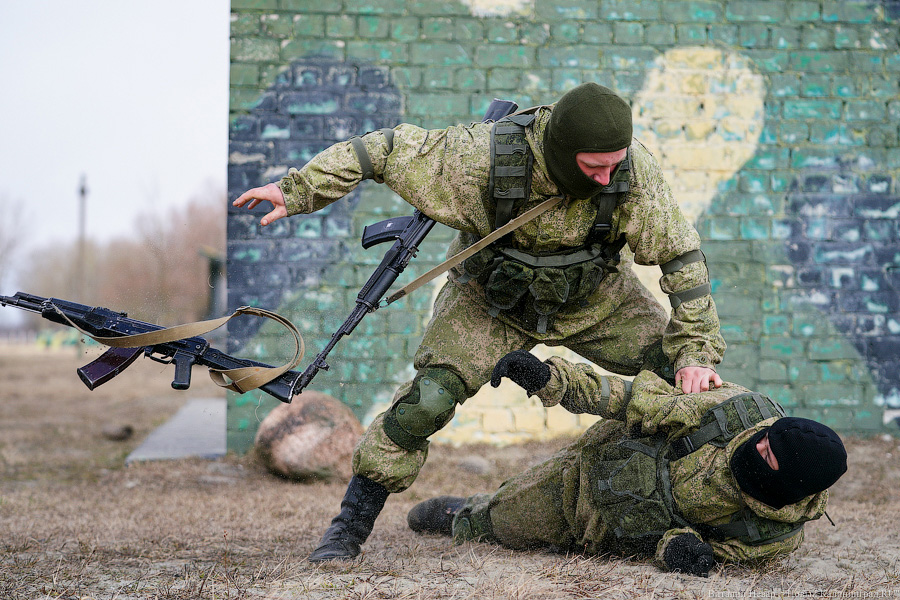 В Хмелевке прошел полевой выход нового разведподразделения БФ. Вот как это было