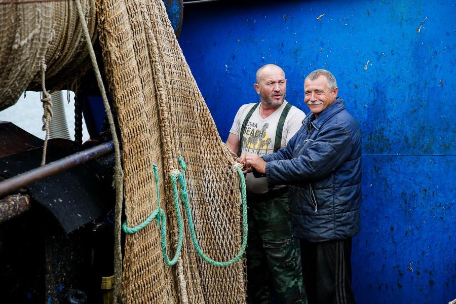 15 августа 2014 года: ремонт сетей после промысла