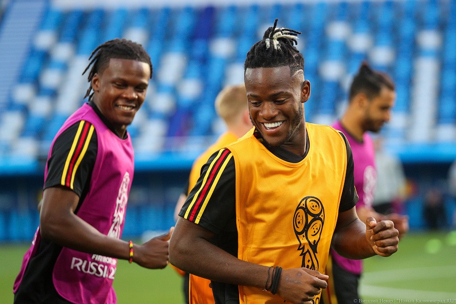 Кто из них не выйдет на поле?: предматчевая тренировка сборной Бельгии (фото)