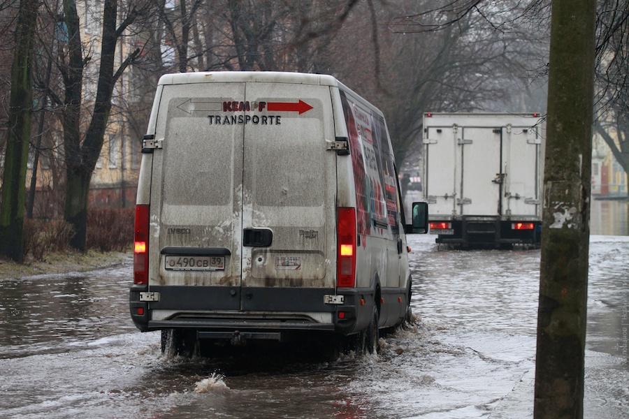 "Наводнение по-калининградски": фоторепортаж "Нового Калининграда.Ru"