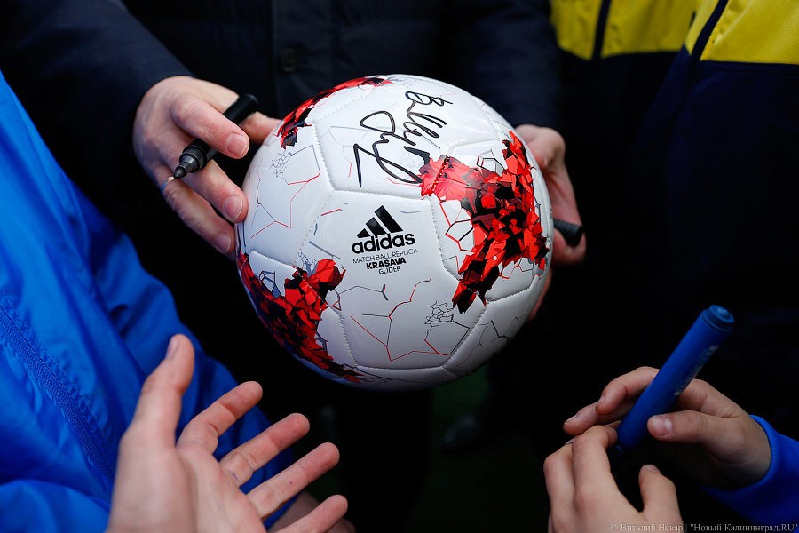 Официальный мяч ЧМ-2018. Фото — Виталий Невар, «Новый Калининград.Ru».
