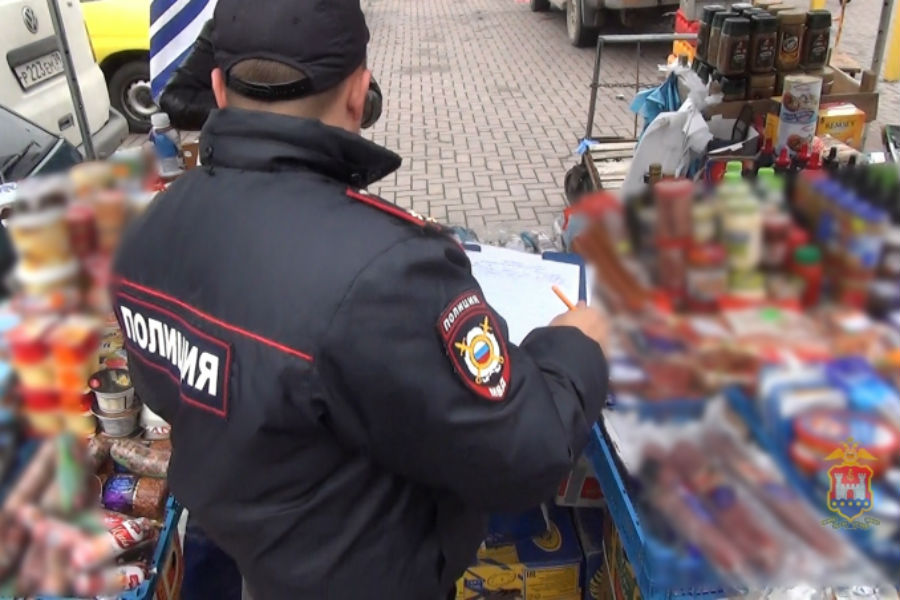 Полиция Калининграда изъяла у палаточников 100 кг «санкционки» (видео)