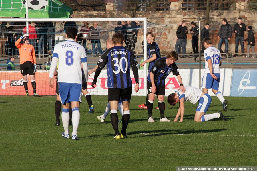 «Дырка от шины»: «Балтика» сыграла вничью с «Шинником»