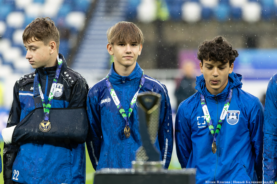 Второй раз в истории: юниоры «Балтики» стали чемпионами Северо-Запада (фото)