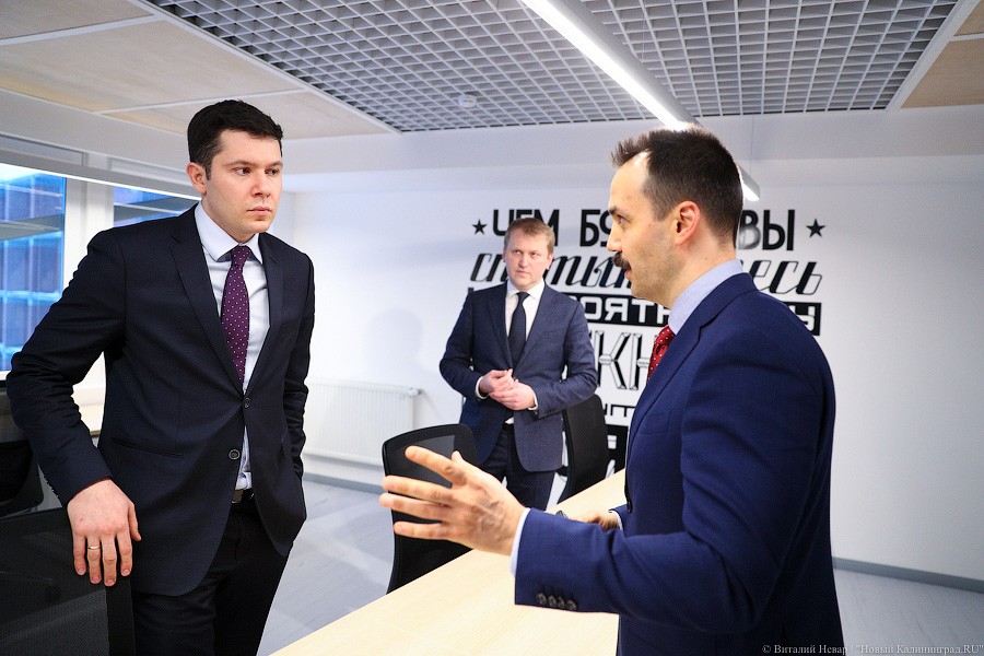 Зияющая пустота коворкингов: Алиханову показали помещения бизнес-инкубатора