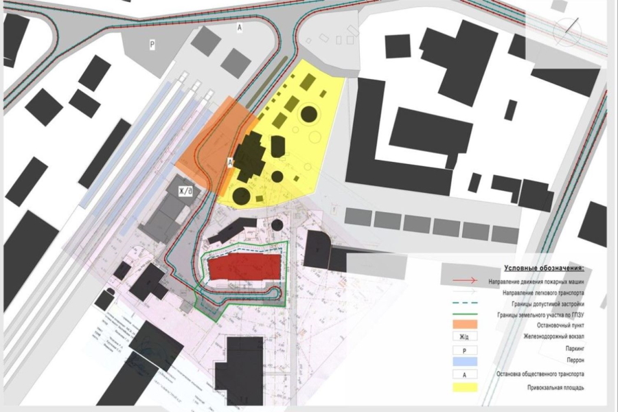 В Зеленоградске планируют построить привокзальную гостиницу (фото)