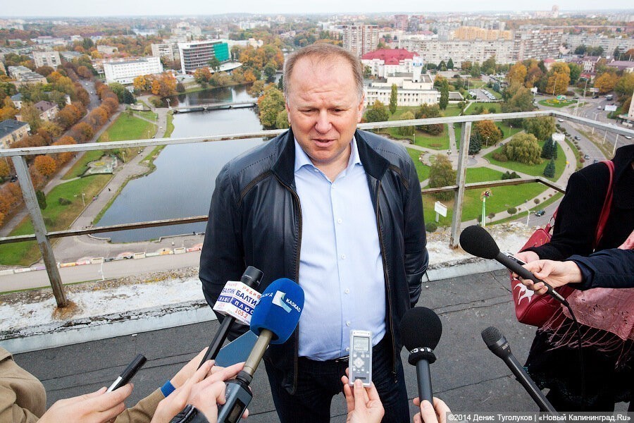 Цуканов пожелал калининградцам видеть улучшения не только по телевизору