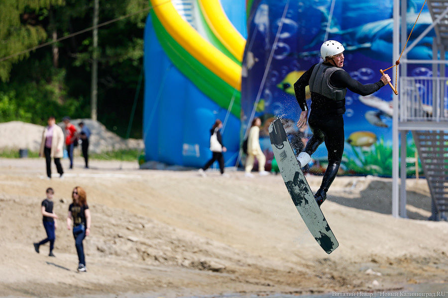 В Гурьевском районе открылся новый вейк-парк. Посмотрите, как это было (фото)