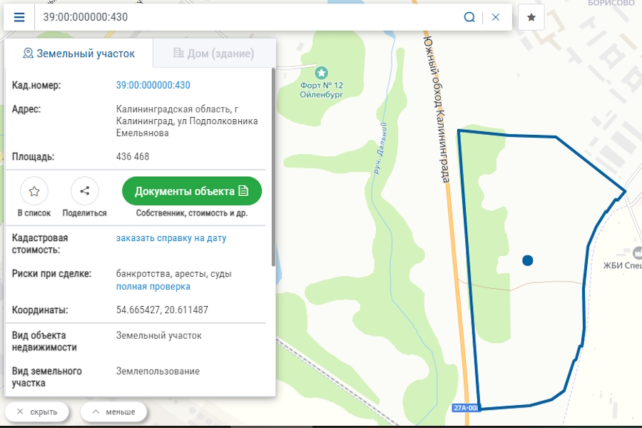 Пограничному управлению ФСБ разрешили вырубить в Калининграде 508 деревьев (фото)