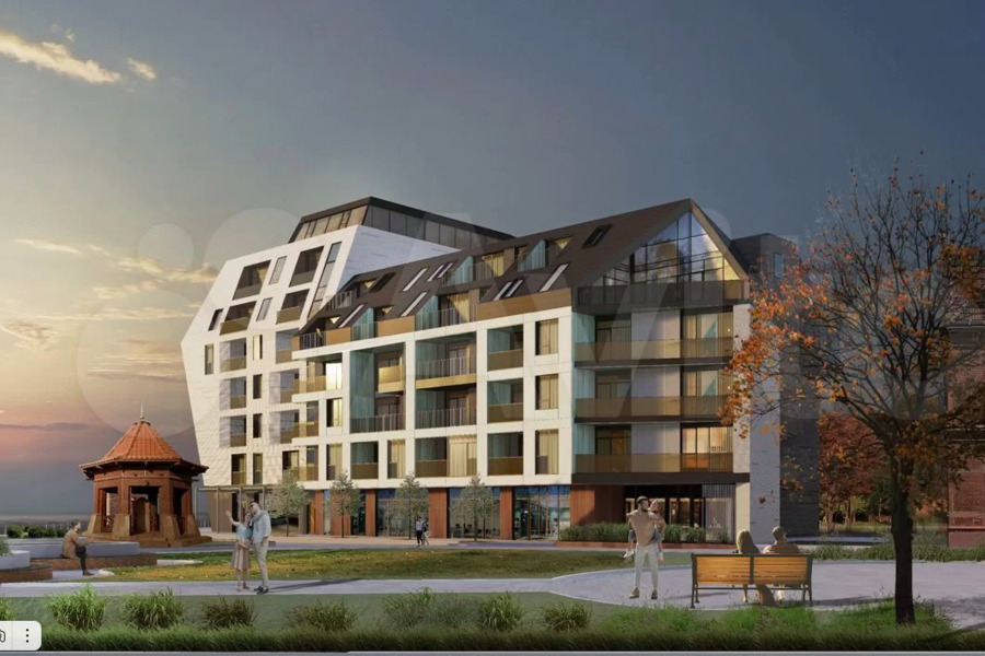 Визуализация будущего комплекса. Иллюстрация — скриншот с сайта avito.ru/kaliningrad