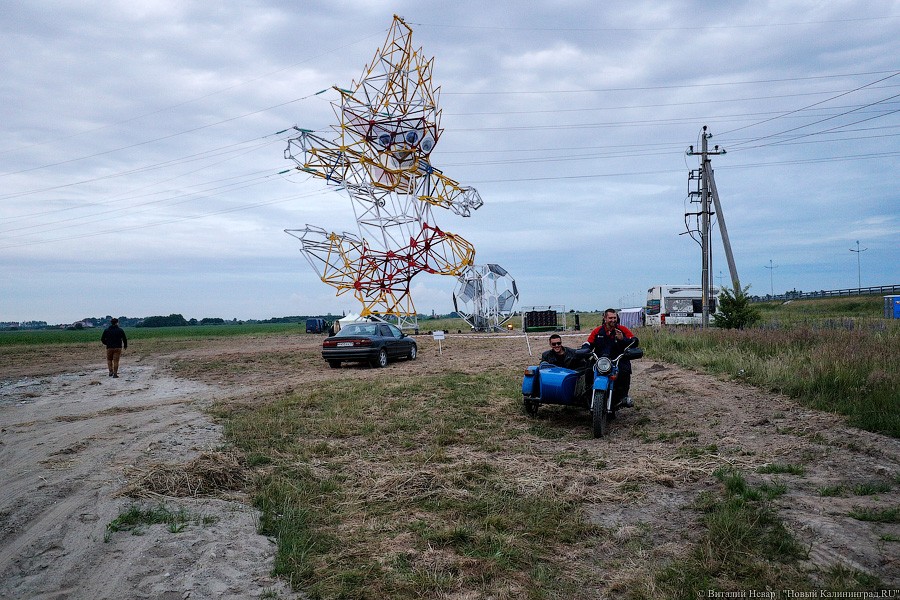 Опора за 28 млн: на Приморском кольце построили ЛЭП в виде волка Забиваки