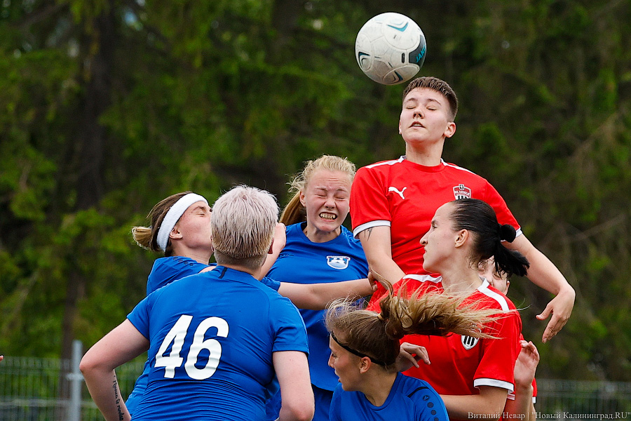 Голкиперка, форвардка: женская «Балтика» дебютировала на Кубке России (фото)