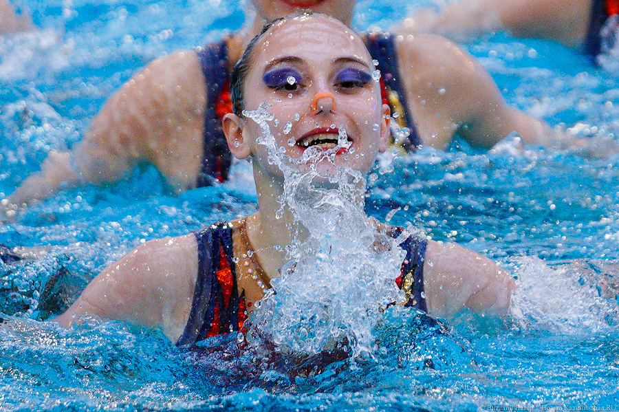 В Калининграде проходит Кубок России по синхронному плаванию. Вот как это выглядит (фото)