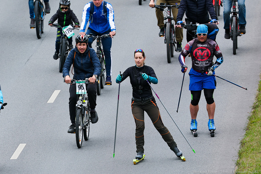 Лыжи, велики, унициклы: как прошёл велопарад в Калининграде (фото)