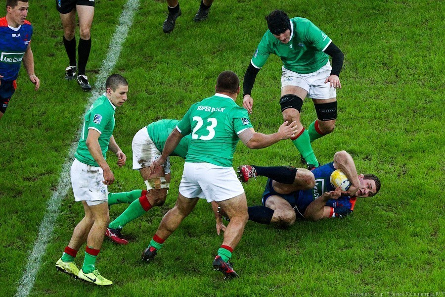 Россия — Португалия: как наши парни победили в матче Rugby Europe в Калининграде