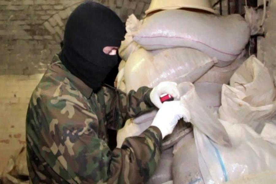 В Балтийске в немецком форту полиция нашла тайник с янтарём на 87 миллионов евро (фото)