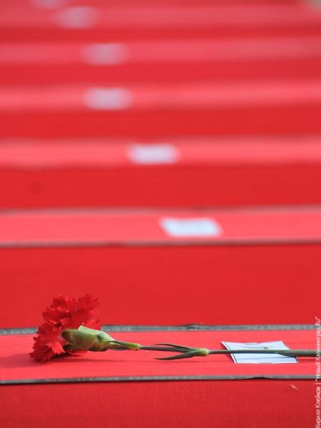 Фоторепортаж «Нового Калининграда.ru»: на военном кладбище в Медведевке перезахоронены 54 безымянных солдата