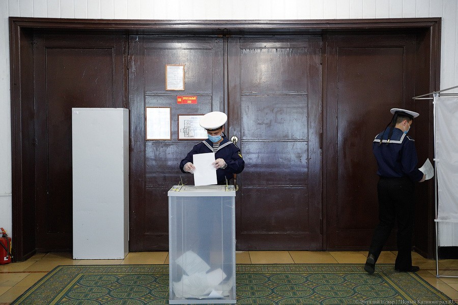 Поправки в палатках: как проходит голосование за изменение Конституции в Балтийске (фото)