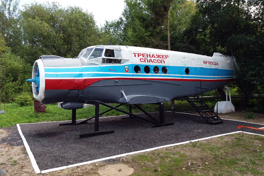 В «Храброво» из старого советского самолета сделали тренажер (фото)