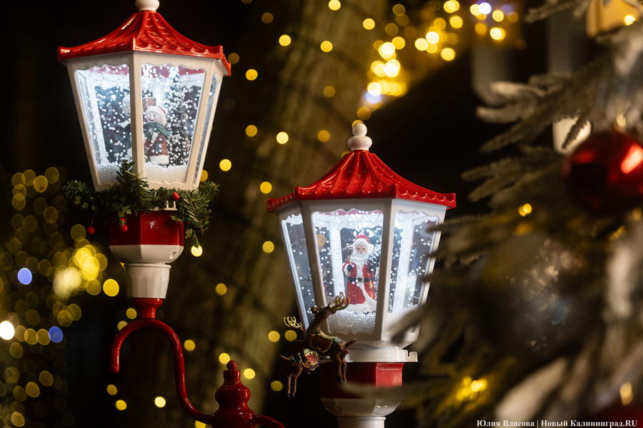 30 километров гирлянд: как украсили к Новому году Светлогорск (фото)