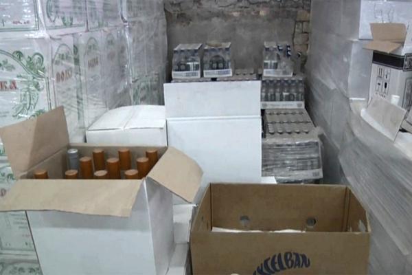 Полиция изъяла 230 тысяч бутылок водки и дезинфицирующего средства «Марат»