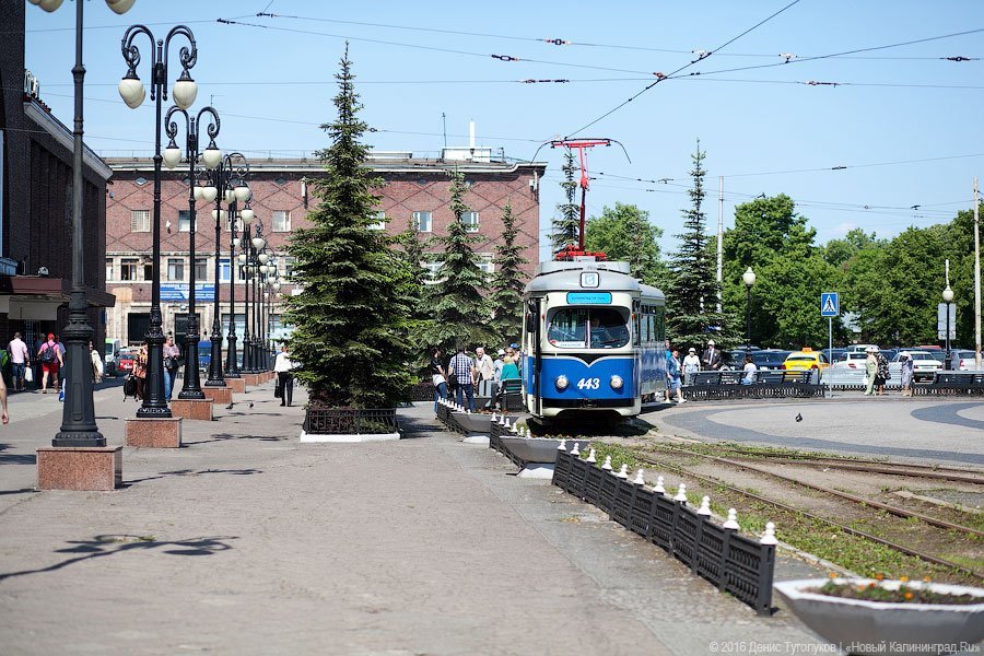 Почти ровесники: в Калининграде прошла трамвайная экскурсия для ветеранов