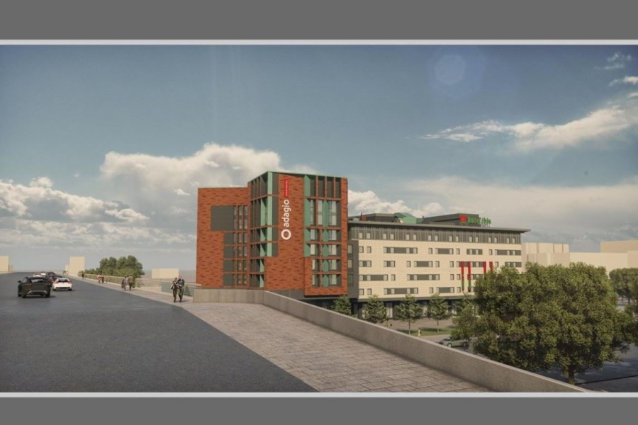 К гостинице «Ибис» в Калининграде планируют пристроить апарт-отель (фото)
