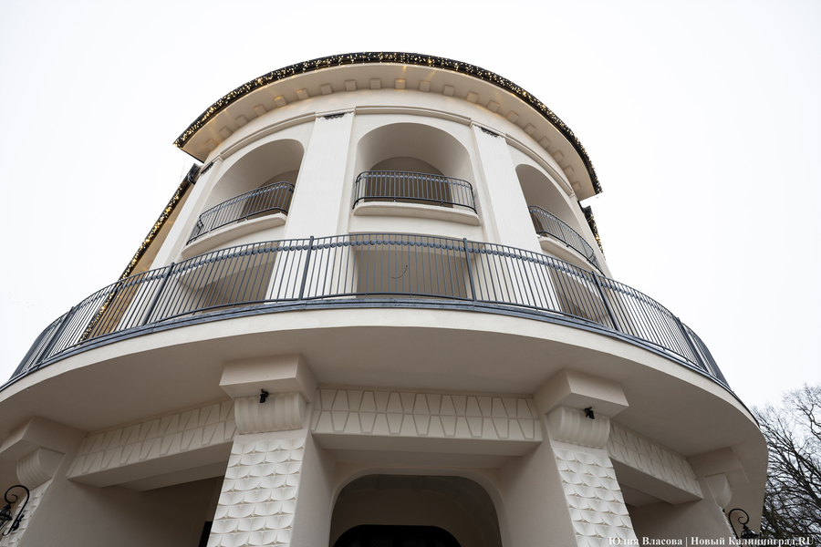 В центре Зеленоградска восстановили историческое здание «Дома звёздного неба» (фото)