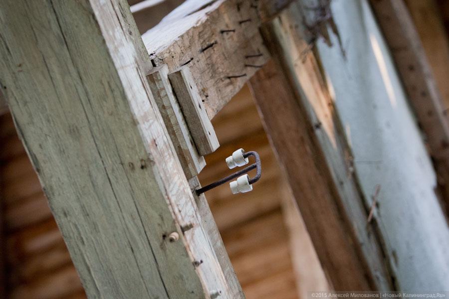 «Когда-то был пожар»: кирха XVIII века в поселке Яблоновка под Озерском