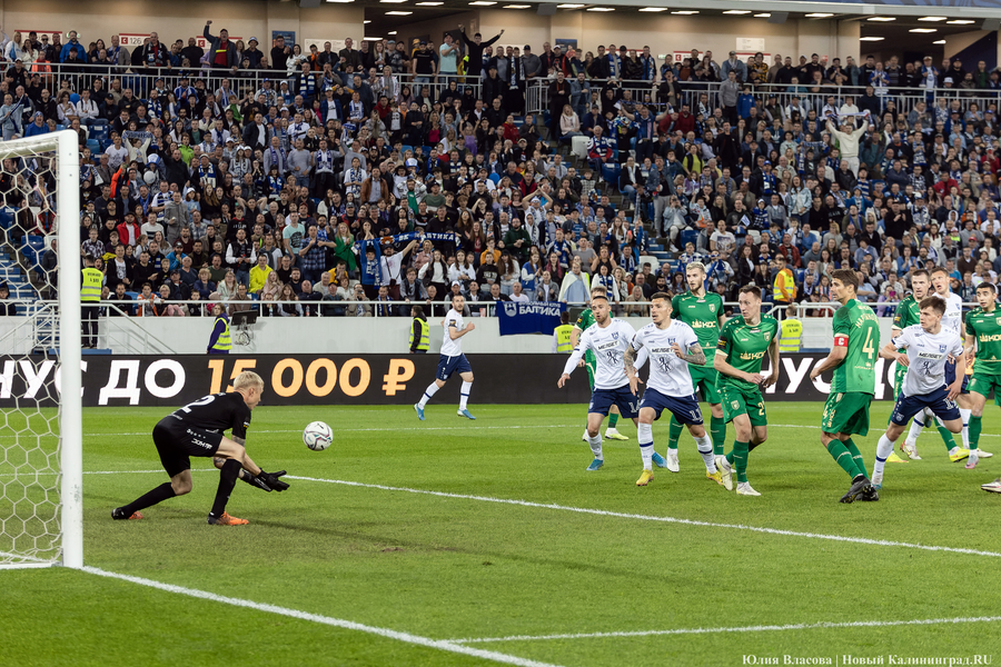«Балтика» проиграла «Рубину», оба клуба вышли в Премьер-лигу: фоторепортаж «Нового Калининграда»
