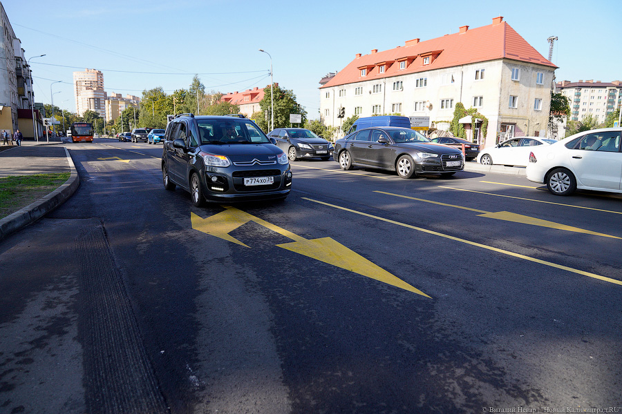 Две-четыре полосы: ул. Гагарина открылась после реконструкции (фото)