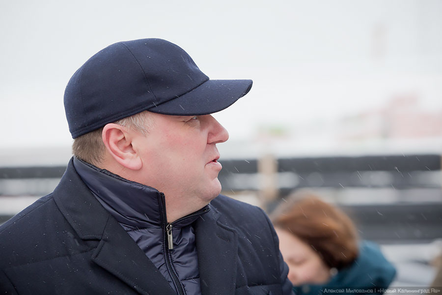 «Яркие, чёткие контуры»: каким увидел строящийся стадион в Калининграде Цуканов