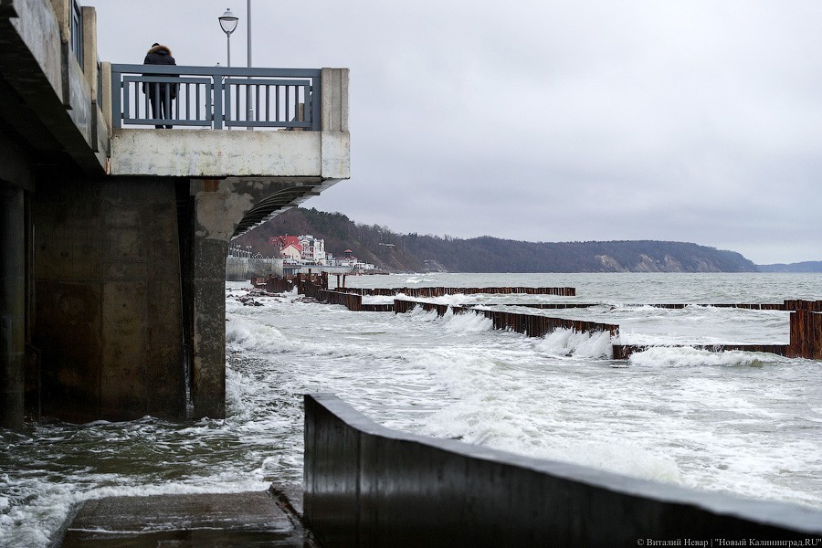«В ожидании 70 метров»: как ведутся работы по расширению пляжа в Светлогорске