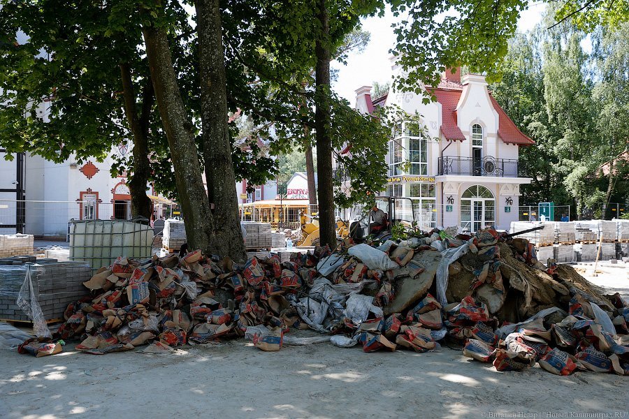 Курорт наизнанку: в Светлогорске наступил разгар ремонтного сезона