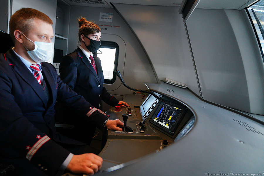 Пробный полет на «Ласточке»: КЖД представила первую женщину-машиниста