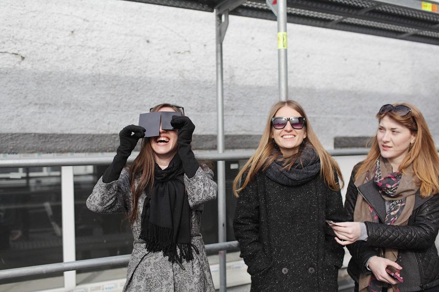 Облачно, с прояснениями: как прошло солнечное затмение в Калининграде (фото)